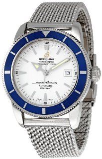 Breitling Men's A1732116/G717 SuperOcean Heritage Silver Dial Watch: Breitling: Watches
