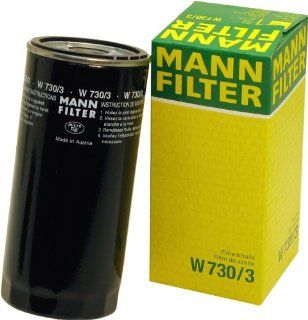 Mann Filter W 730/3 Spin on Oil Filter: Automotive