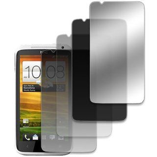 EMPIRE AT&T HTC One X 4 Pack of Screen Protectors (Mirror, Matte, Regular, Privacy) [EMPIRE Packaging]: Cell Phones & Accessories