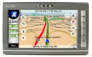 Navsgo Go730 7" on dash car GPS with USA/Canada maps MP3 MP4 FM transmitting AV input: GPS & Navigation