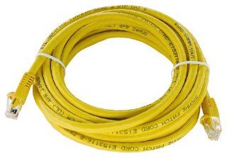 Shaxon UL724M814YL 7FB RJ45 to RJ45 Category 6 Patch Cord   Yellow, 14 Feet: Computers & Accessories