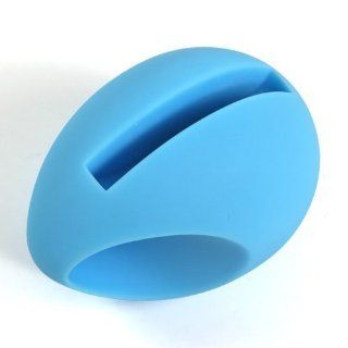 Noarks  Silicone Egg Stand Holder Audio Dock Amplifier Music Speaker for Iphone 5 5S Blue: Cell Phones & Accessories