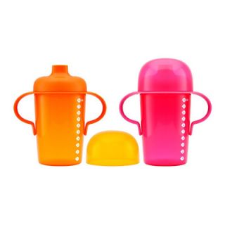 Boon Sip Tall Firm Spout 10 oz Sippy Cup B10044 / B10070 Color: Pink and Orange