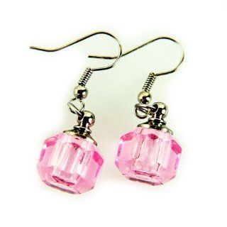 Aromatherapy Diffuser Crystal Earrings: Drop Earrings: Jewelry