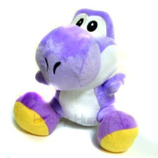 Plush   Nintendo Super Mario Bros   10" Soft Doll   Purple Yoshi: Toys & Games