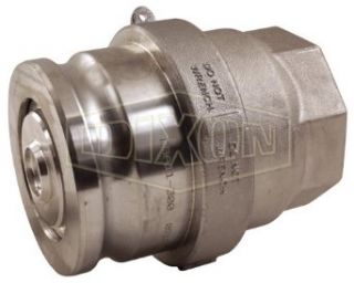3" Dry Break Cam and Groove Dry Disconnect Coupling Adapter x Female NPT   DBA77  300: Camlock Hose Fittings: Industrial & Scientific