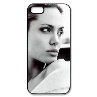 Iphone5/5s Covers Angelina Jolie personalized case: Cell Phones & Accessories