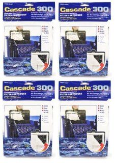 Penn Plax 12 Pack Cascade Filter Replacement Cartridges for 300 Hang On Power Filters : Aquarium Filter Accessories : Pet Supplies