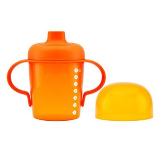 Boon Sip Short Firm Spout 7 oz Sippy Cup B10114 / B10115 Color: Orange
