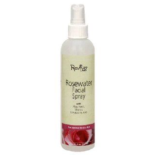 Reviva Labs Facial Spray, Rosewater, For Normal to Dry Skin, 8 Ounces (Pack of 3): Beauty
