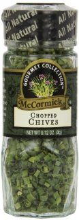 McCormick Gourmet Collection, Chopped Chives, 0.12 Ounce : Chives Spices And Herbs : Grocery & Gourmet Food