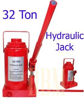 32 Ton Hydraulic Bottle Jack Lift Car Truck 64,000 LBS: Home Improvement