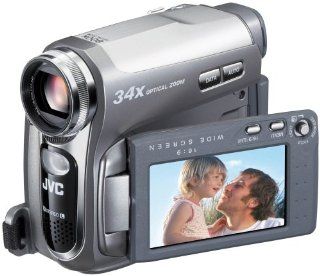JVC GR D770U MiniDV Camcorder with 34x Optical Zoom : Camera & Photo