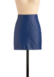 Vintage Movin' Like Electric Blue Skirt  Mod Retro Vintage Vintage Clothes