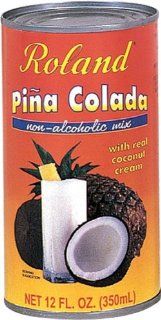 Roland Pi?a Colada Mix, 12 Ounce Can (Pack of 24) : Cocktail Mixes : Grocery & Gourmet Food