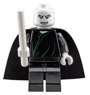 Lego Harry Potter Lord Voldemort with White Wand (2010 version): Toys & Games