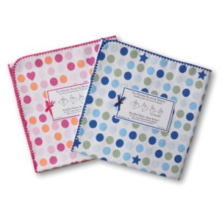 Swaddle Designs Ultimate Receiving Blanket® in Dots and Stars SD 026N Color: 