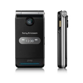 Sony Ericsson Z770i Graphite Black GSM Unlocked Tri band Phone Cell Phones & Accessories