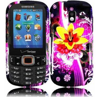 Samsung Intensity III U485 ( Verizon ) Dream Flower Hard Snap On Case Cover Faceplate Protector with Free Gift Reliable Accessory Pen: Cell Phones & Accessories
