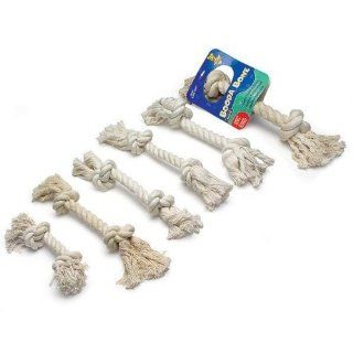 Aspen/Booda Corporation DBX50762 2 Knot Rope Bone Dog Chew Toy, Medium : Pet Toy Ropes : Pet Supplies