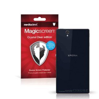 MediaDevil Magicscreen BACK (REAR) screen protector: Crystal Clear (Invisible) Back protector   Sony Xperia Z (2 x BACK protectors only): Cell Phones & Accessories