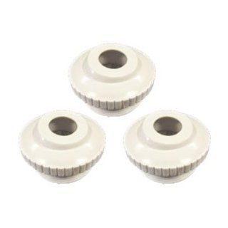 Pool and Spa Eyeball Jet 1.5" Threaded to 3/4" Open 3 in a Package White Adjustable : Swimming Pool And Spa Supplies : Patio, Lawn & Garden