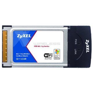 ZyXEL G102 802.11g Wireless Cardbus Adapter with top of the line security WPA2 certified: Electronics