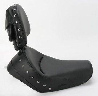 Saddlemen Renegade Heels Down Solo Seat with Driver Backrest and Studs 807 03 0031: Automotive