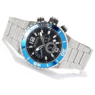 Invicta Pro Diver Chronograph Black Dial Stainless Steel Mens Watch 80241: Invicta: Watches