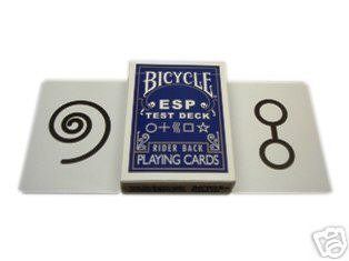 ESP Test Deck 808 Rider Back Bicycle Playing Cards: Sports & Outdoors