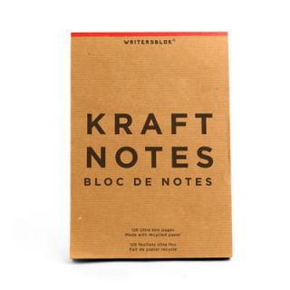 Kikkerland Kraft Notes WB711 / WB811 / WB911 Size: Large