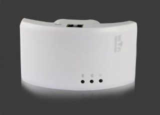 USTOP 300Mbps Wireless 802.11/b/g/n Universal Wi Fi Rage Extender: Computers & Accessories