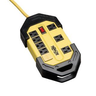 Tripp Lite TLM812GF 8 Outlet Safety Power Strip with GFCI Plug and Metal Housing 12ft Cord, OSHA Yellow: Electronics