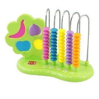SODIAL(R) Magic Apple Banana Peach Bearing Tree Design Counting Toy （Random Color） Toys & Games