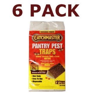 Catchmaster 812SD Pantry Pest Moth Traps ** 6 PACK ** 12 Total Traps! : Rodent Traps : Industrial & Scientific