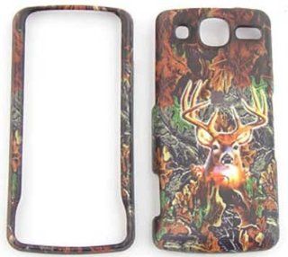 LG eXpo GW820 Camo / Camouflage Hunter Series, w/ Deer Hard Case/Cover/Faceplate/Snap On/Housing/Protector Cell Phones & Accessories