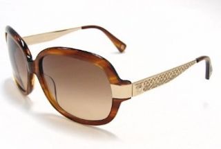 Coach Trudie S816 Sunglasses S 816 Amber Horn 238 Shades: Clothing