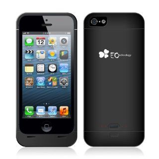EC TECHNOLOGY New Retail Packaging 2000 mAh Rechargeable Battery Juice Black Protective Backup Battery Case For All Of iphone 5 Models AT&T, Verizon & Sprint: Cell Phones & Accessories