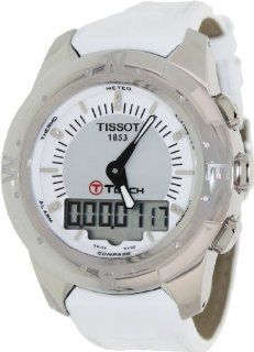 Tissot T Touch II Multi Function Silver Dial Titanium Ladies Watch T0472204608600 Tissot Watches