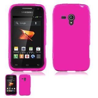 Samsung Galaxy Rush M830 Pink TPU Crystal Skin Case: Cell Phones & Accessories