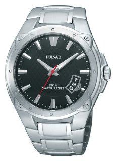 Pulsar Men's PXH823 Sport Black Dial Watch Watches