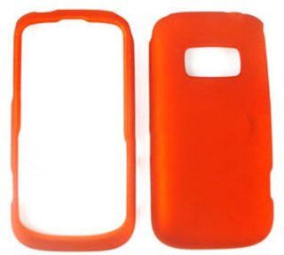ACCESSORY HARD RUBBERIZED CASE COVER FOR KYOCERA BRIO S3015 BURNT ORANGE: Cell Phones & Accessories