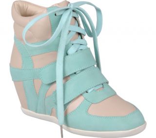 Journee Collection Lace up Wedge High top Sneakers
