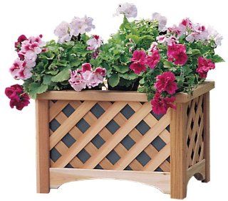 Arboria 826.1697V Windsor Planter Box, Rectangular : Patio, Lawn & Garden