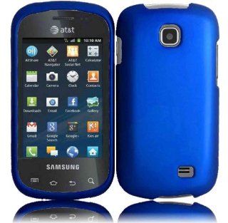 Blue Hard Case Cover for Samsung Galaxy Appeal i827: Cell Phones & Accessories