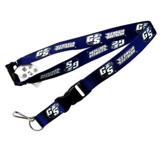 Georgia Southern Eagles Sports Team Logo Clip Lanyard Keychain Id Ticket Blue : Sports Related Key Chains : Sports & Outdoors