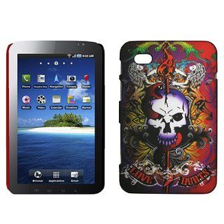 Grafitti Skull Hard Case Cover for Samsung Galaxy Tax 7.0 SCH I800 SGH T849 GT P1000: Cell Phones & Accessories