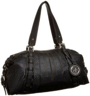Jessica Simpson Metropolitan Satchel, BLACK, one size: Satchel Style Handbags: Shoes
