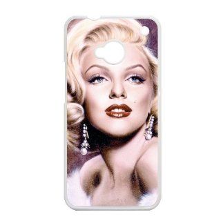 EVA Marilyn Monroe HTC ONE M7 Case, Marilyn Monroe Hard Plastic Protection Cover for HTC ONE M7: Cell Phones & Accessories