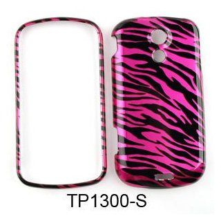 Snap on Cover Faceplate for Sprint Samsung Galaxy S2 Epic Touch 4G D710 Transparent Design, Hot Pink Zebra Print: Cell Phones & Accessories